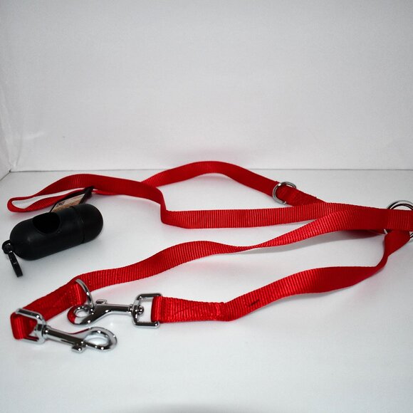 DOX Nylon Dog Leash – 6.6ft, 3-Way Adjustable, Heavy-Duty Training & Walking L - Picture 1 of 4